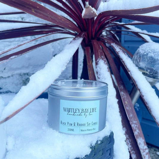 Schwarze Pflaume und Rhabarber – Dose