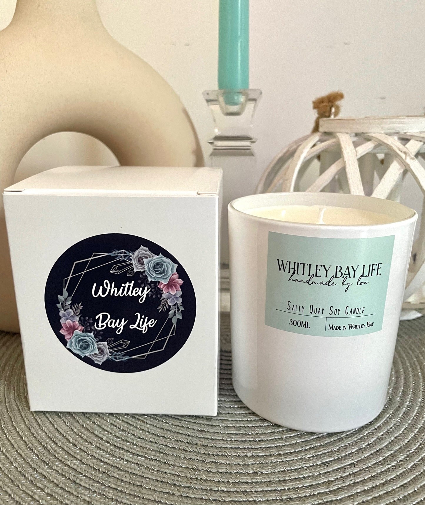 Noix de coco et citron vert - Verre